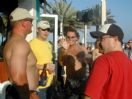 Mark - gettin' some sun in Feb 04 at the Elbo 